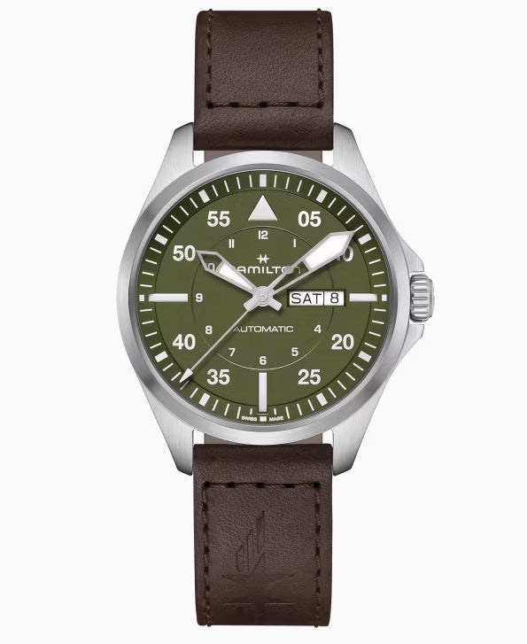 KHAKI AVIATION PILOT DAY DATE AUTO