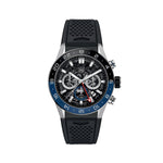 Cronografo Uomo TAG Heuer Carrera Heuer 02 Automatic Nero Gomma Default Title