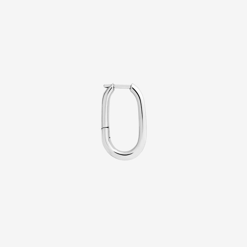 Orecchino hoop essentials argento