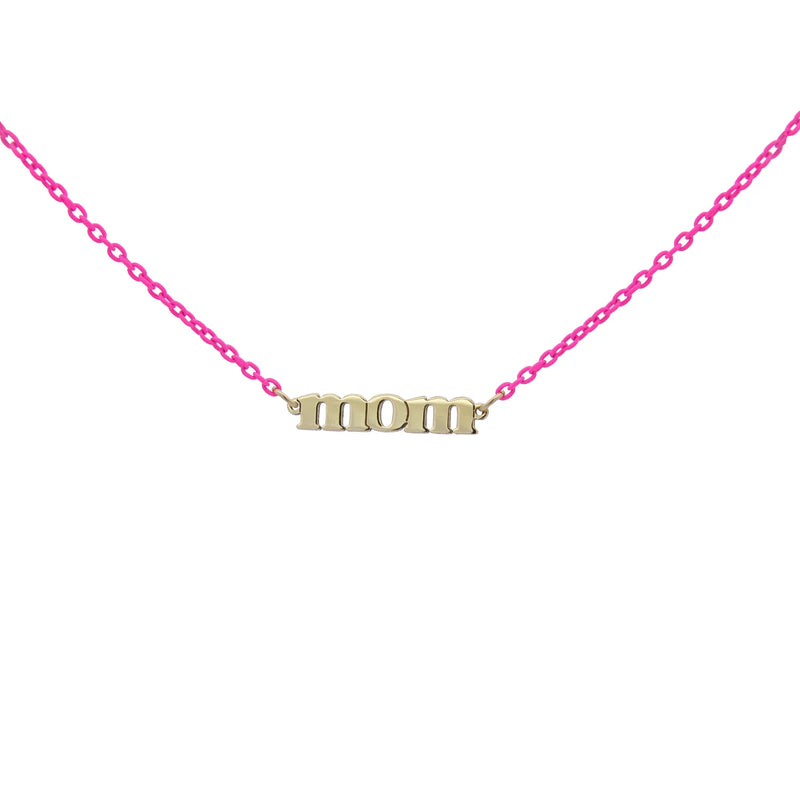 GIROCOLLO GOLDEN MOM FUCSIA FLUO – ORO18KT