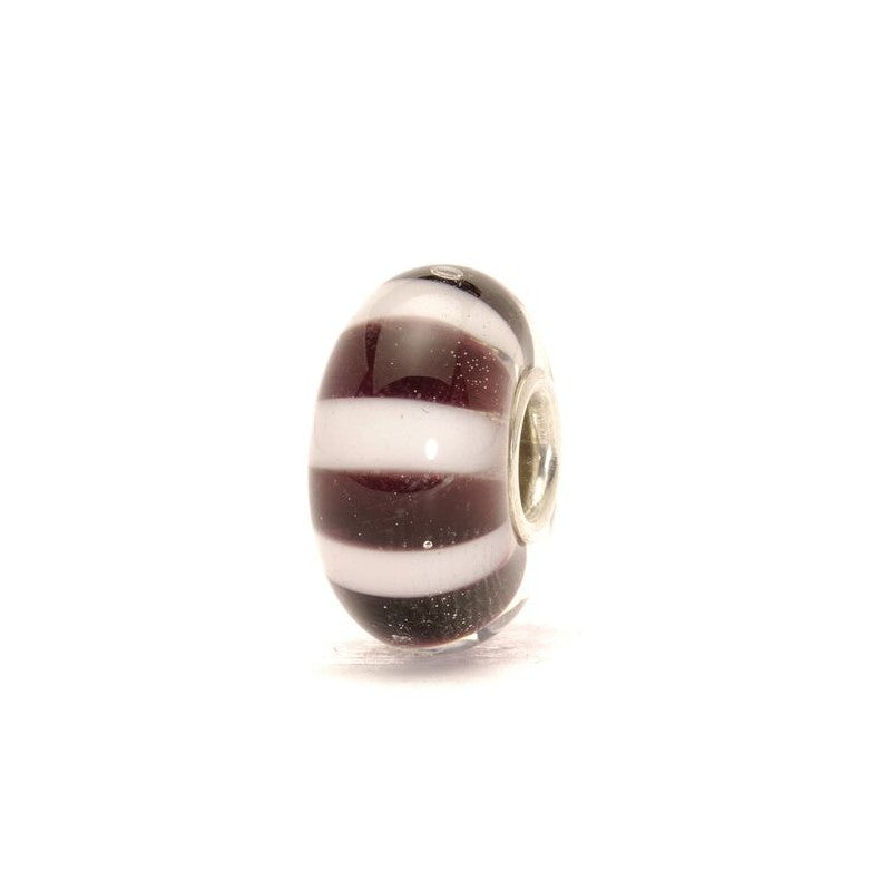 TROLLBEADS BEAD IN VETRO ZEBRATO